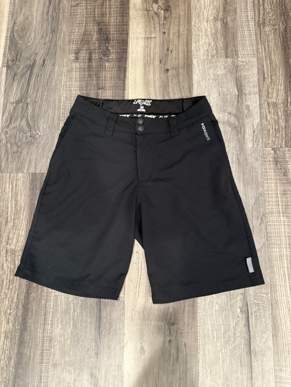 Fox Men's Black mountain bike shorts